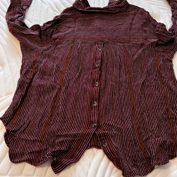 Anthropologie plus size button down shirt. 3X - Picture 2 of 3